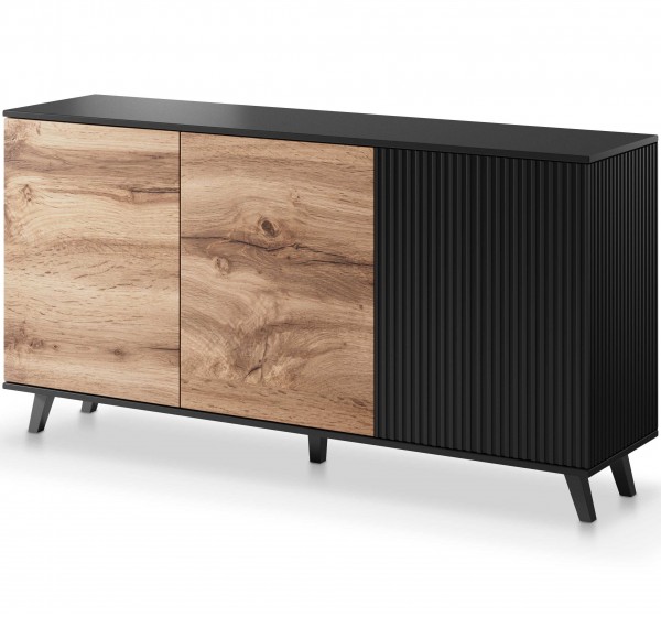 RANDOM KM-1 chest, color: wotan oak/black DIOMMI V-PL-RANDOM-KM-1