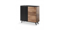 RANDOM KM-2 chest, color: wotan oak/black DIOMMI V-PL-RANDOM-KM-2
