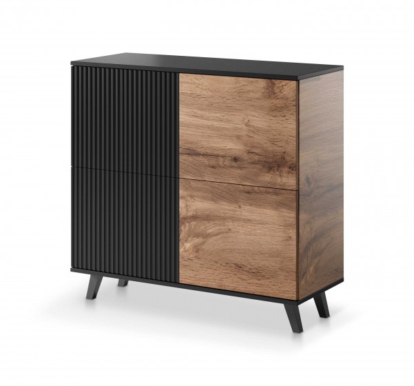 RANDOM KM-2 chest, color: wotan oak/black DIOMMI V-PL-RANDOM-KM-2