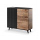 RANDOM KM-2 chest, color: wotan oak/black DIOMMI V-PL-RANDOM-KM-2