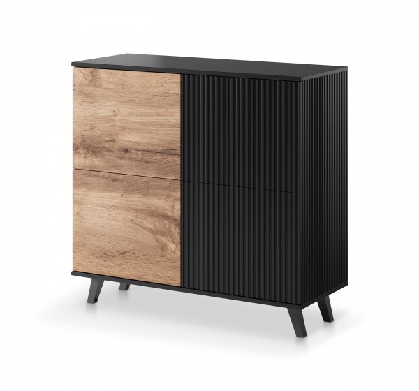 RANDOM KM-2 chest, color: wotan oak/black DIOMMI V-PL-RANDOM-KM-2