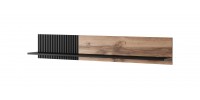 RANDOM P-1 hanging shelf, color: wotan oak/black DIOMMI V-PL-RANDOM-P-1