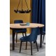 RINGO ext. table artisan oak / black DIOMMI V-PL-RINGO-ST-ARTISAN/CZARNY