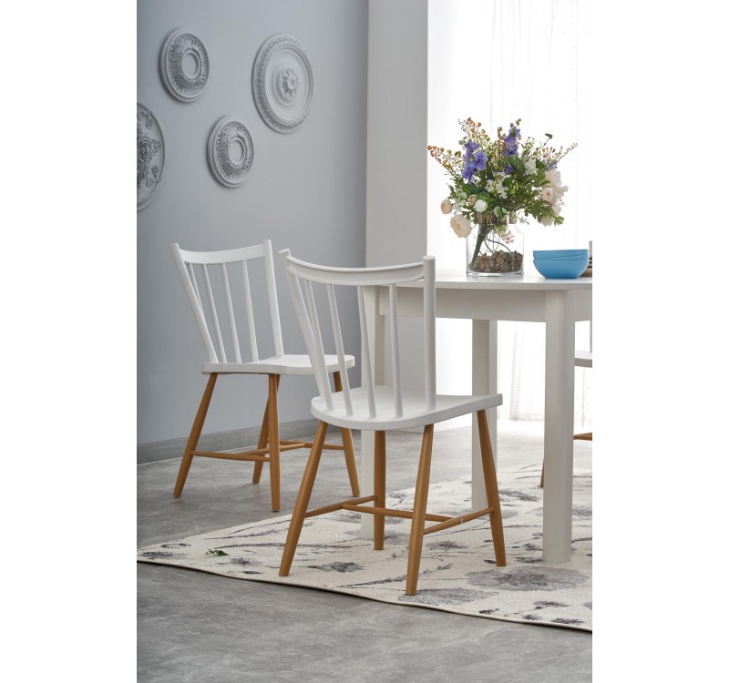 RINGO extension table, color: white DIOMMI V-PL-RINGO-ST-BIAŁY/BIAŁY