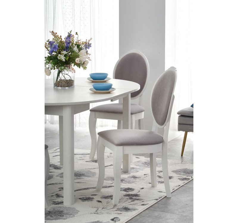 RINGO extension table, color: white DIOMMI V-PL-RINGO-ST-BIAŁY/BIAŁY