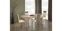 SEWERYN 160/300 cm extension table color: sonoma oak DIOMMI V-PL-SEWERYN-ST-SONOMA
