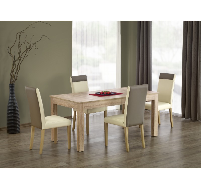 SEWERYN 160/300 cm extension table color: sonoma oak DIOMMI V-PL-SEWERYN-ST-SONOMA