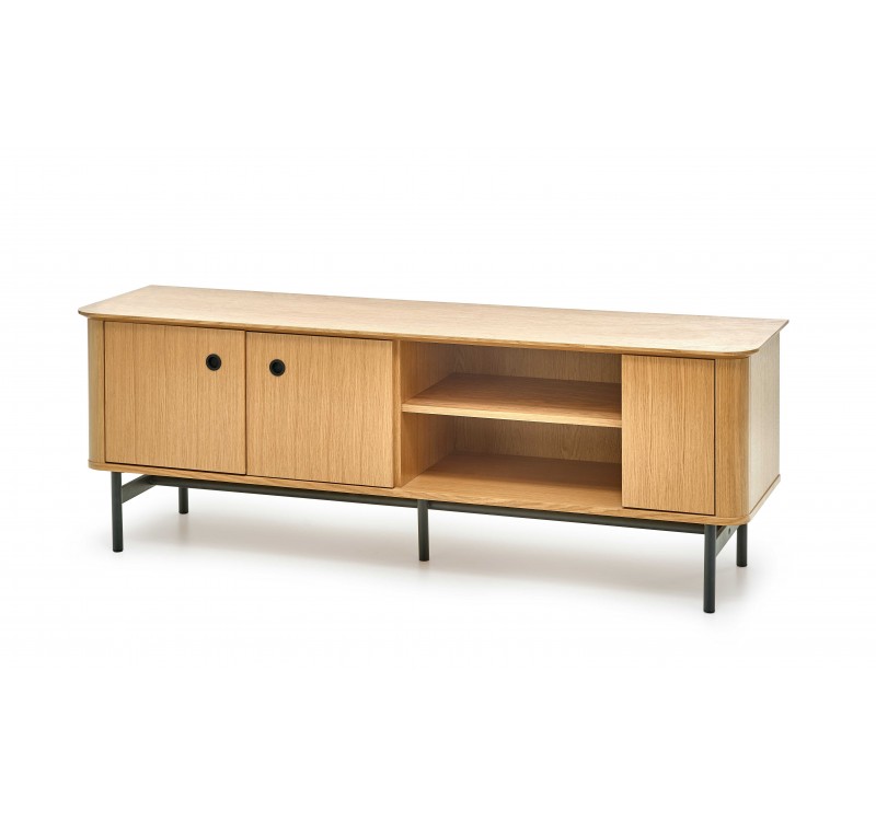 SMART RTV-1 TV-stand color: natural oak/black DIOMMI V-PL-SMART-RTV-1