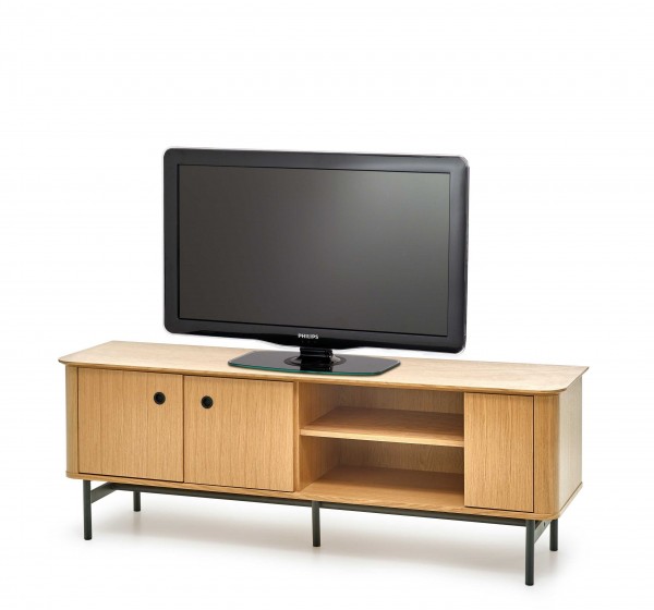 SMART RTV-1 TV-stand color: natural oak/black DIOMMI V-PL-SMART-RTV-1