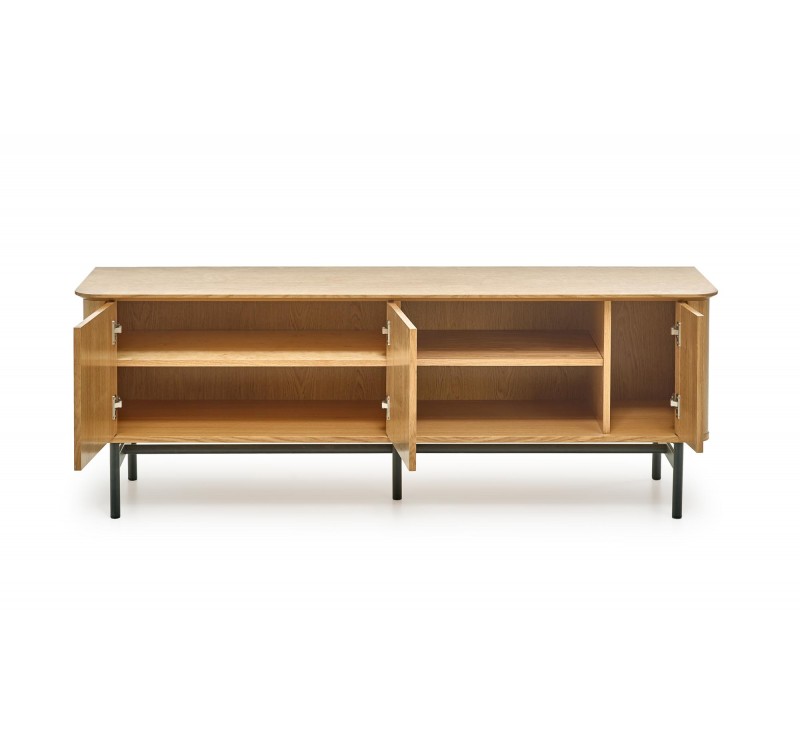 SMART RTV-1 TV-stand color: natural oak/black DIOMMI V-PL-SMART-RTV-1