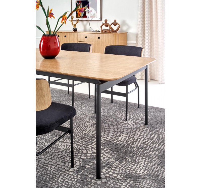 SMART-ST table color: natural oak / black DIOMMI V-PL-SMART-ST