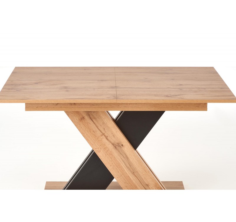 XARELTO table votan oak/black DIOMMI V-PL-XARELTO-ST-WOTAN/CZARNY