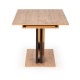 XARELTO table votan oak/black DIOMMI V-PL-XARELTO-ST-WOTAN/CZARNY