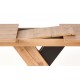 XARELTO table votan oak/black DIOMMI V-PL-XARELTO-ST-WOTAN/CZARNY
