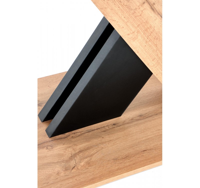 XARELTO table votan oak/black DIOMMI V-PL-XARELTO-ST-WOTAN/CZARNY
