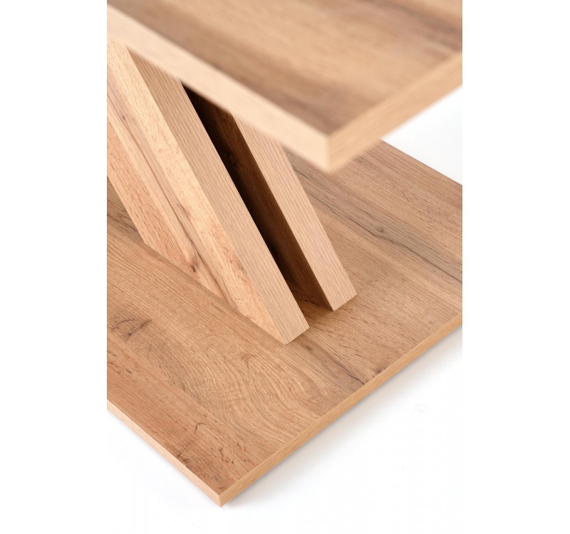 XARELTO table votan oak/black DIOMMI V-PL-XARELTO-ST-WOTAN/CZARNY