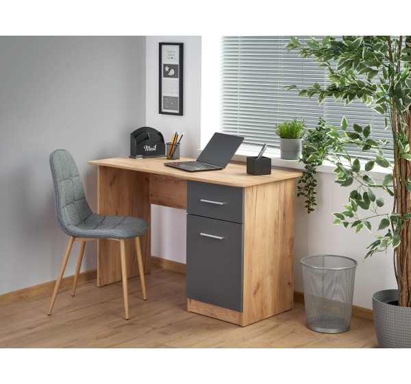 ELMO desk votan oak / antracite DIOMMI V-UA-ELMO-D.WOTAN/ANTRACYT