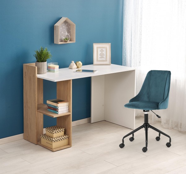 FINO desk DIOMMI V-UA-FINO-D.ZŁOTY/BIAŁY