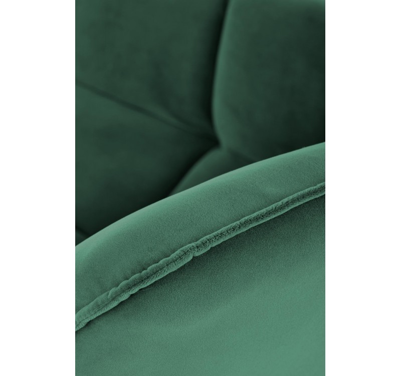 BELTON leisure chair color: dark green