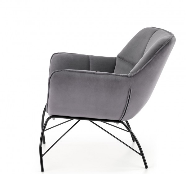 BELTON leisure chair color: grey