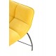 BELTON leisure chair color: yellow