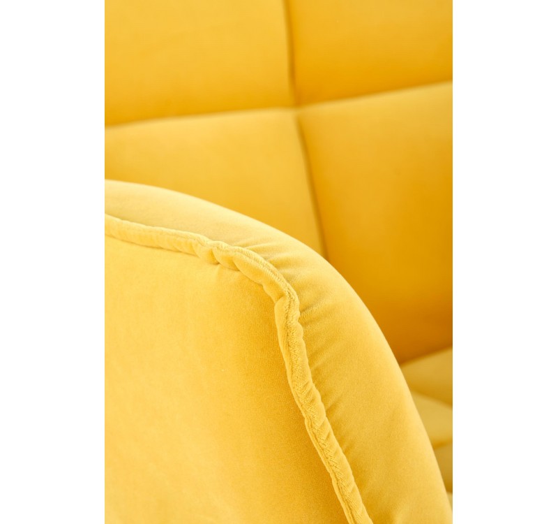 BELTON leisure chair color: yellow