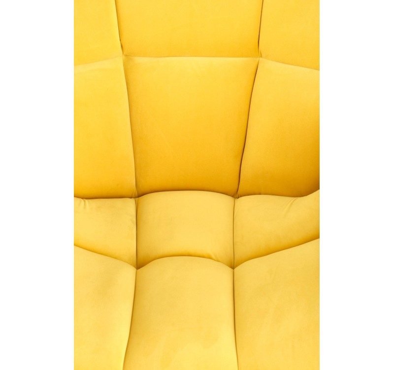 BELTON leisure chair color: yellow