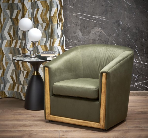 ENRICO leisure chair, green