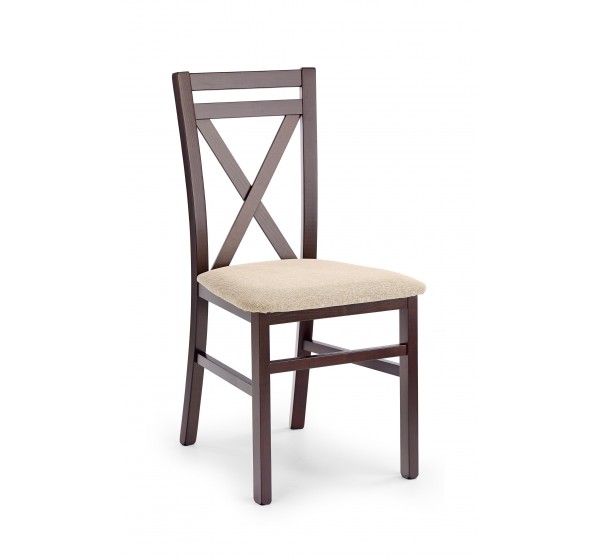 DARIUSZ chair color: dark walnut/Lars 07