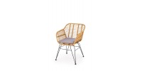 K541 chair, natural / black / grey