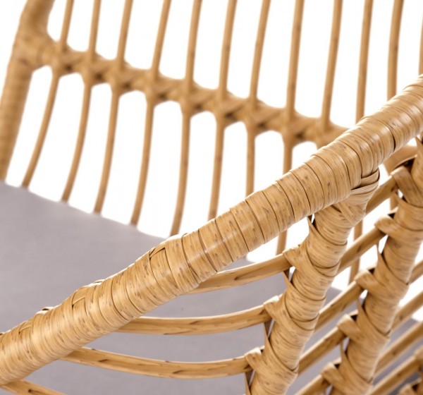 K541 chair, natural / black / grey