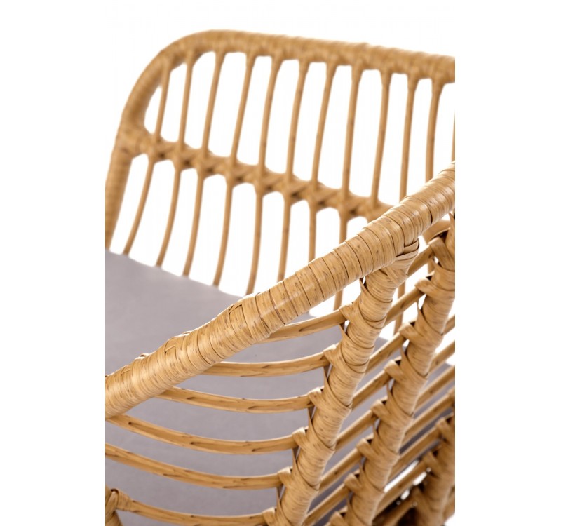 K541 chair, natural / black / grey