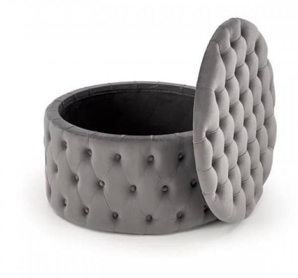 NUNEZ pouffe color: grey