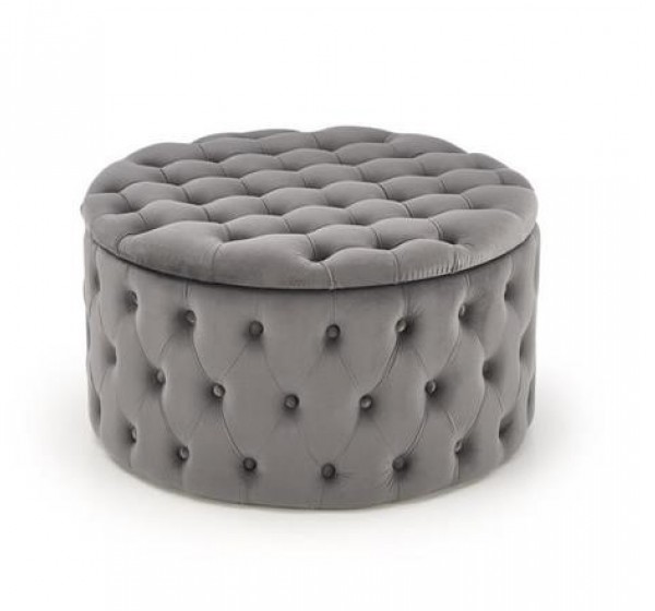 NUNEZ pouffe color: grey