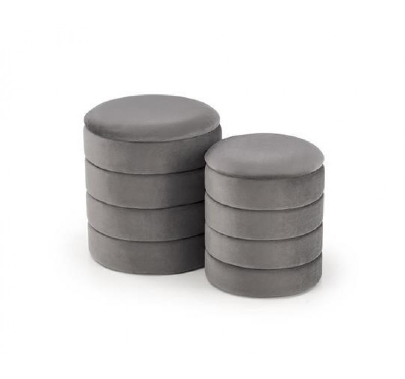 PACHO set of two color: grey