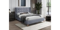 ESTELLA  160 cm bed grey