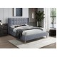 ESTELLA  160 cm bed grey