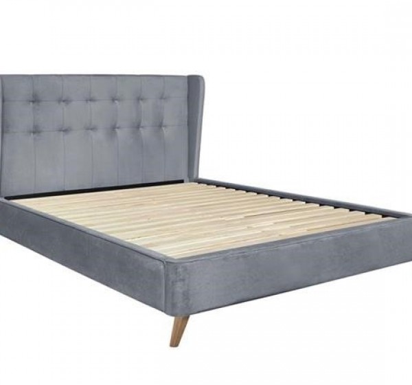 ESTELLA  160 cm bed grey