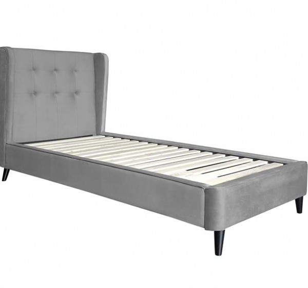 ESTELLA  90 cm bed grey