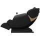 SOLARIA massage chair / heating function / colors: black / gold