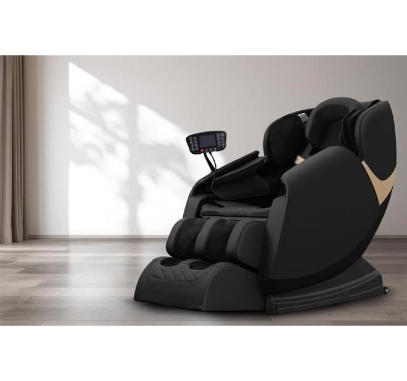 SOLARIA massage chair / heating function / colors: black / gold