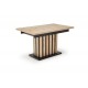 LAMELLO extension table, artisan oak / black