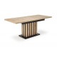 LAMELLO extension table, artisan oak / black