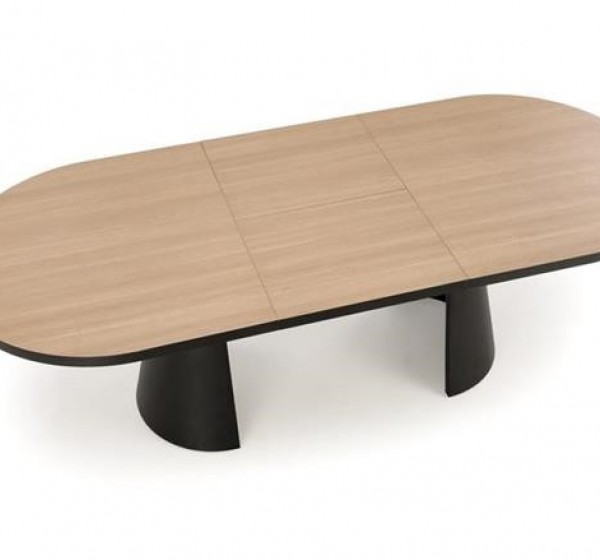 GIACOMO table natural/black
