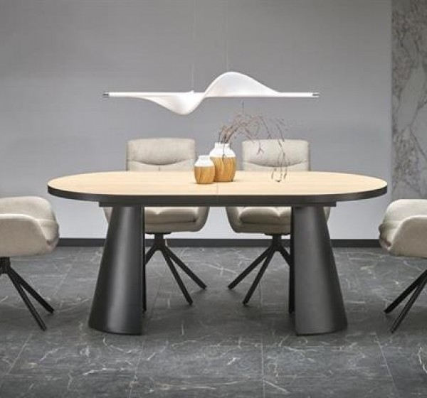 GIACOMO table natural/black