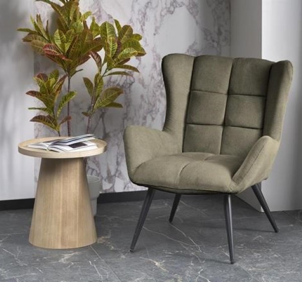 BYRON leisure chair, olive