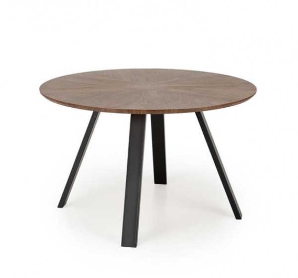DANILO table walnut/black