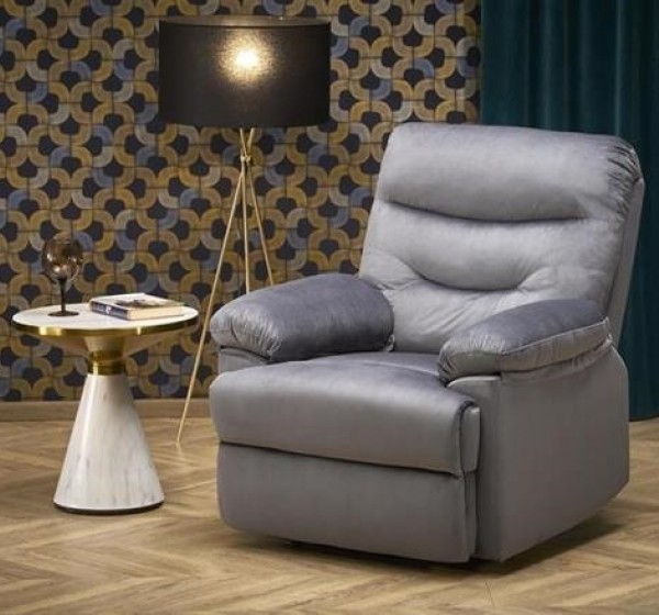 DRAGER leisure chair, grey