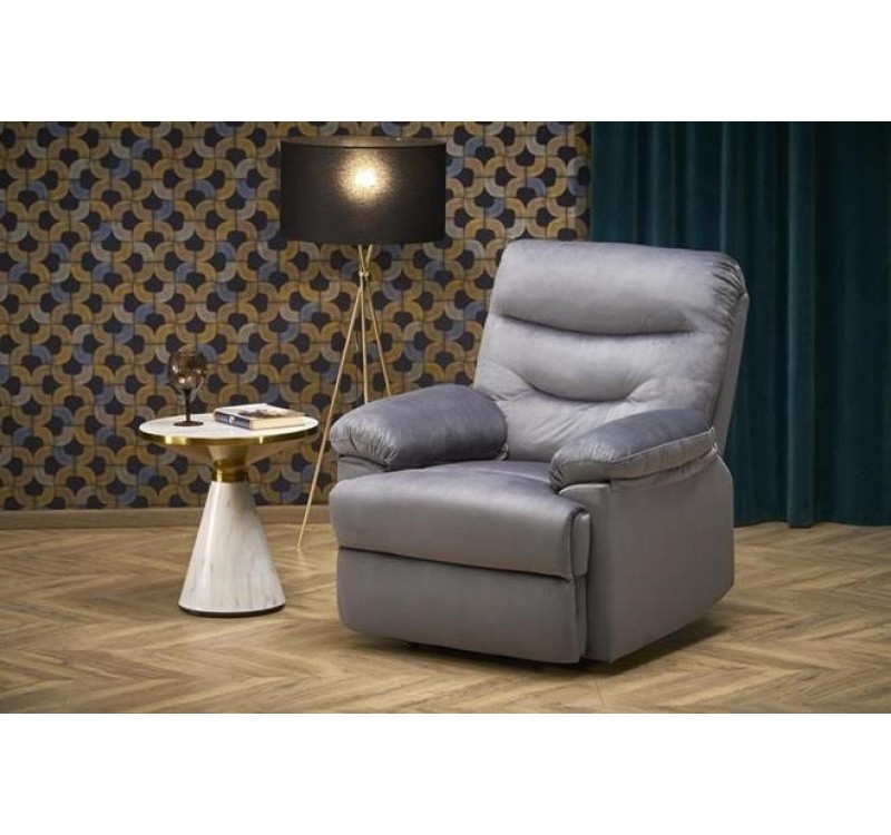 DRAGER leisure chair, grey