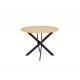 EDGAR table, top - golden oak, legs - black